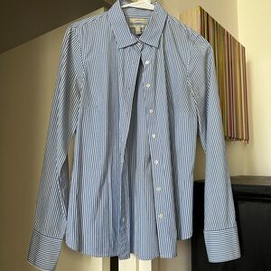 EUC J. Crew Striped Button Down, Women’s Size S